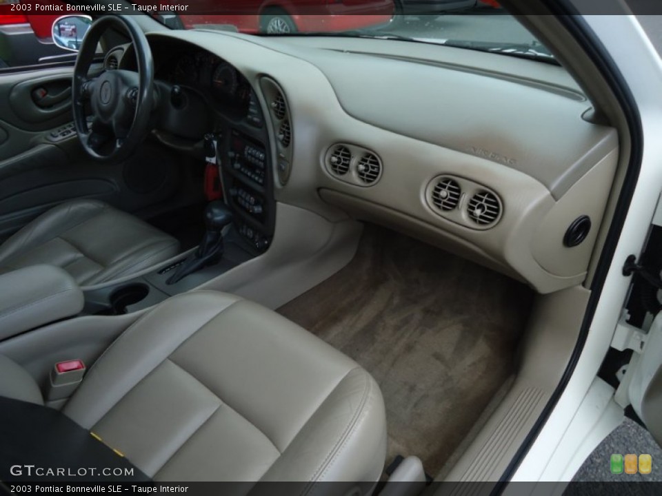 Taupe Interior Photo for the 2003 Pontiac Bonneville SLE #66340487