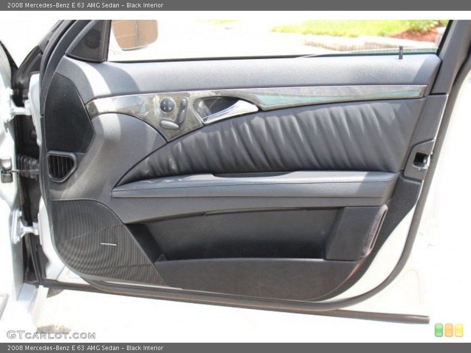 Black Interior Door Panel for the 2008 Mercedes-Benz E 63 AMG Sedan #66341480
