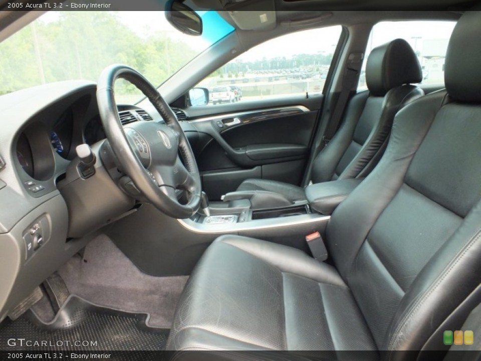 Ebony Interior Photo for the 2005 Acura TL 3.2 #66342153