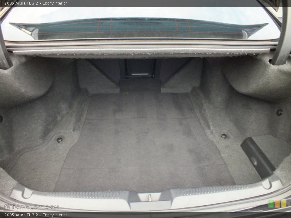 Ebony Interior Trunk for the 2005 Acura TL 3.2 #66342209
