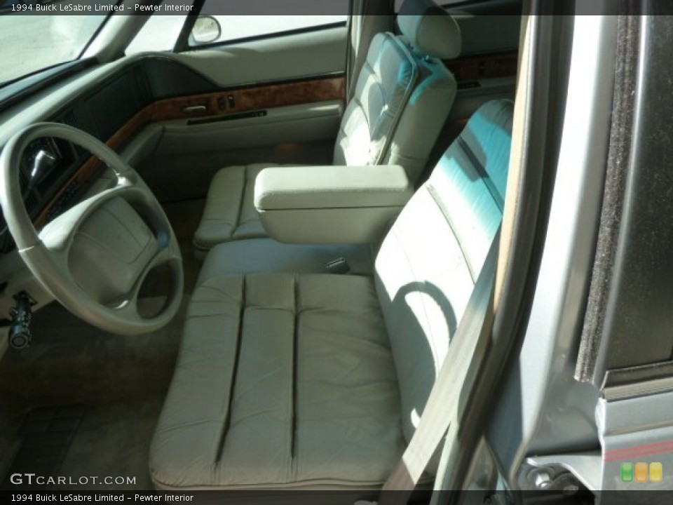 Pewter Interior Front Seat for the 1994 Buick LeSabre Limited #66342317