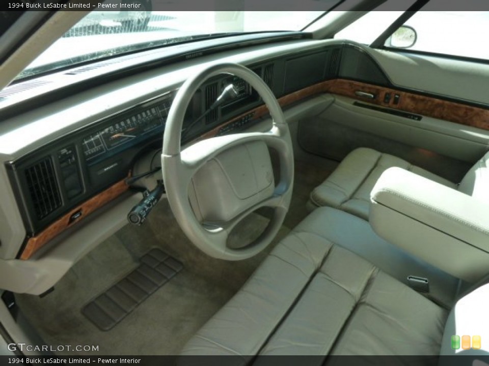 Pewter 1994 Buick LeSabre Interiors