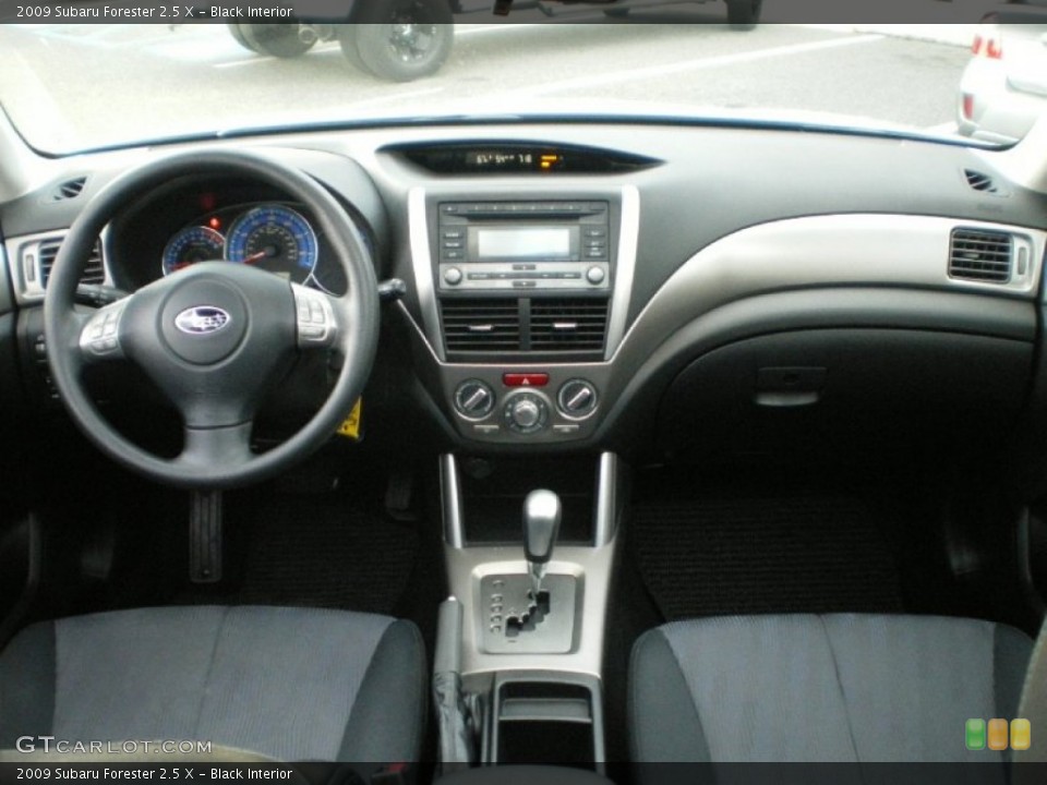 Black Interior Dashboard for the 2009 Subaru Forester 2.5 X #66344216
