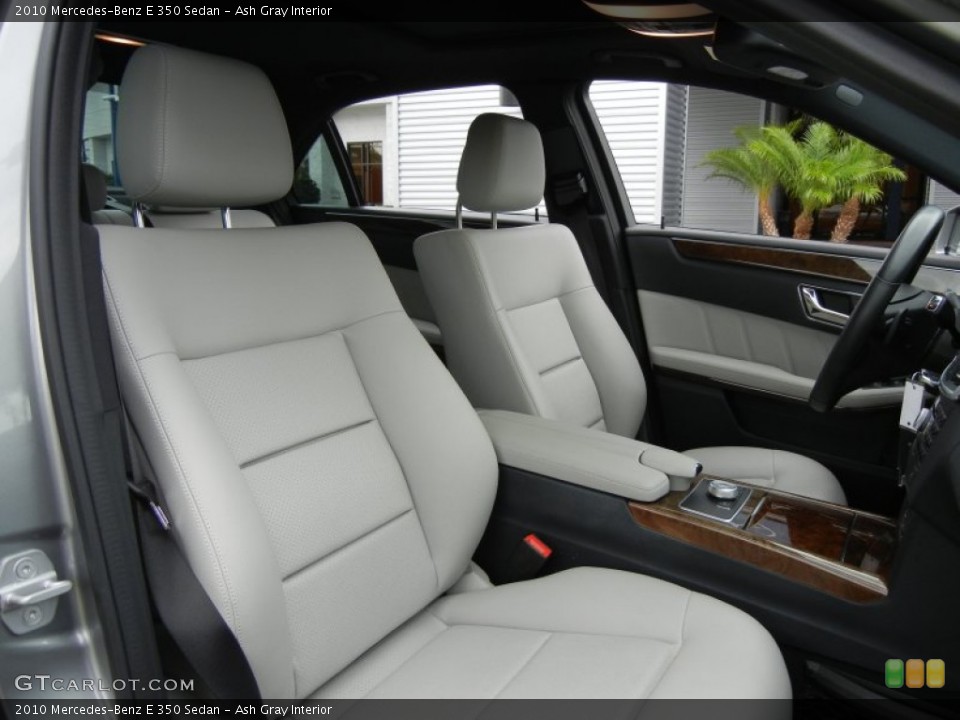 Ash Gray Interior Photo for the 2010 Mercedes-Benz E 350 Sedan #66350639