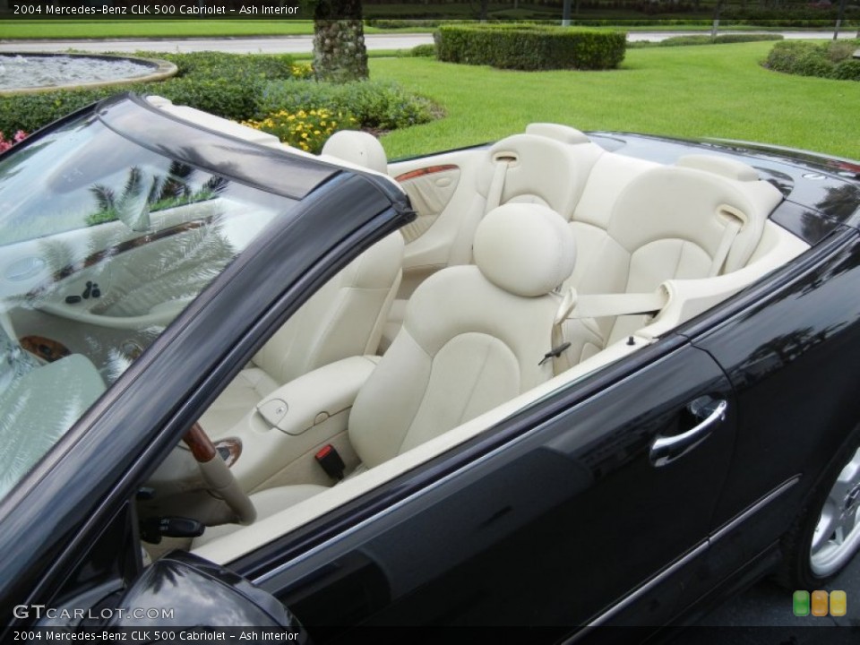 Ash Interior Photo for the 2004 Mercedes-Benz CLK 500 Cabriolet #66351122