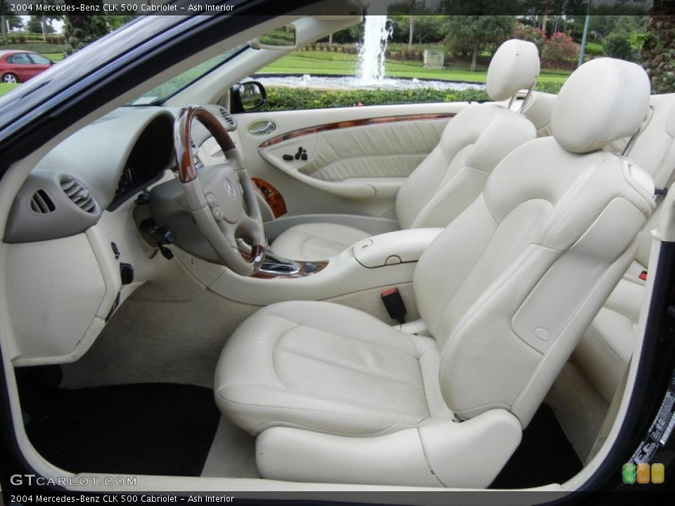 Ash Interior Photo for the 2004 Mercedes-Benz CLK 500 Cabriolet #66351176