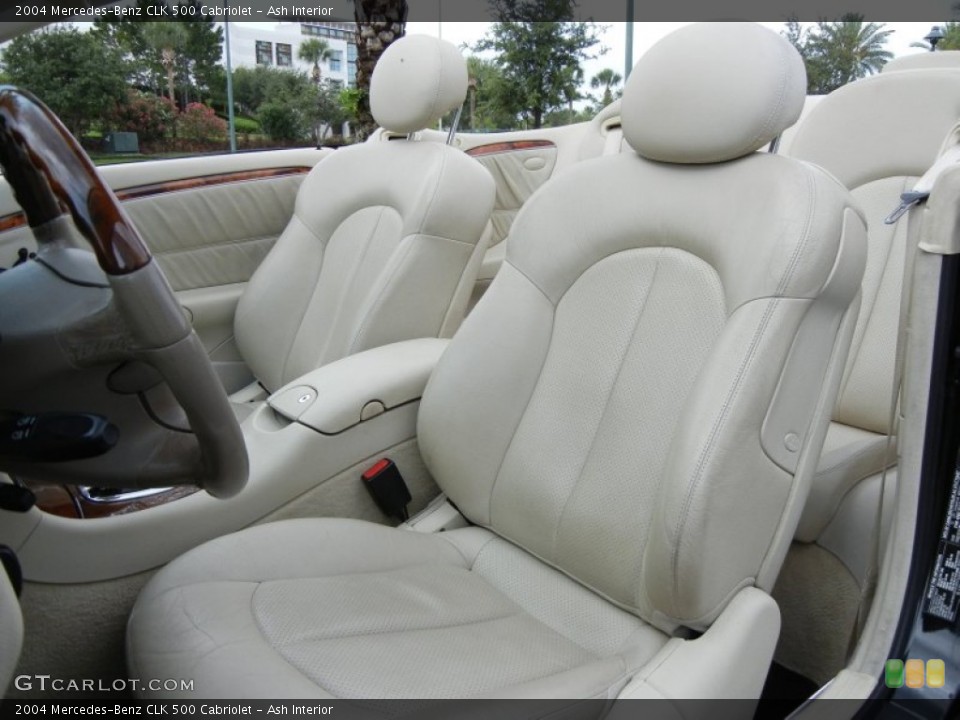 Ash Interior Front Seat for the 2004 Mercedes-Benz CLK 500 Cabriolet #66351185