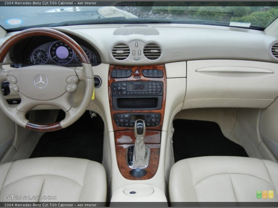 Ash Interior Dashboard for the 2004 Mercedes-Benz CLK 500 Cabriolet #66351277