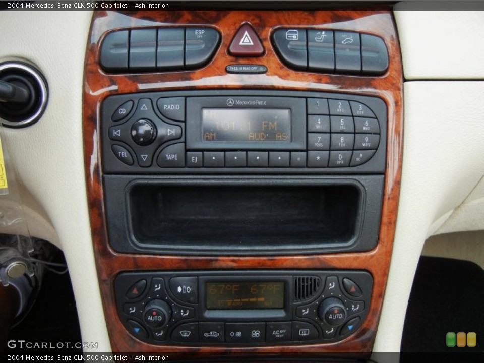 Ash Interior Controls for the 2004 Mercedes-Benz CLK 500 Cabriolet #66351305