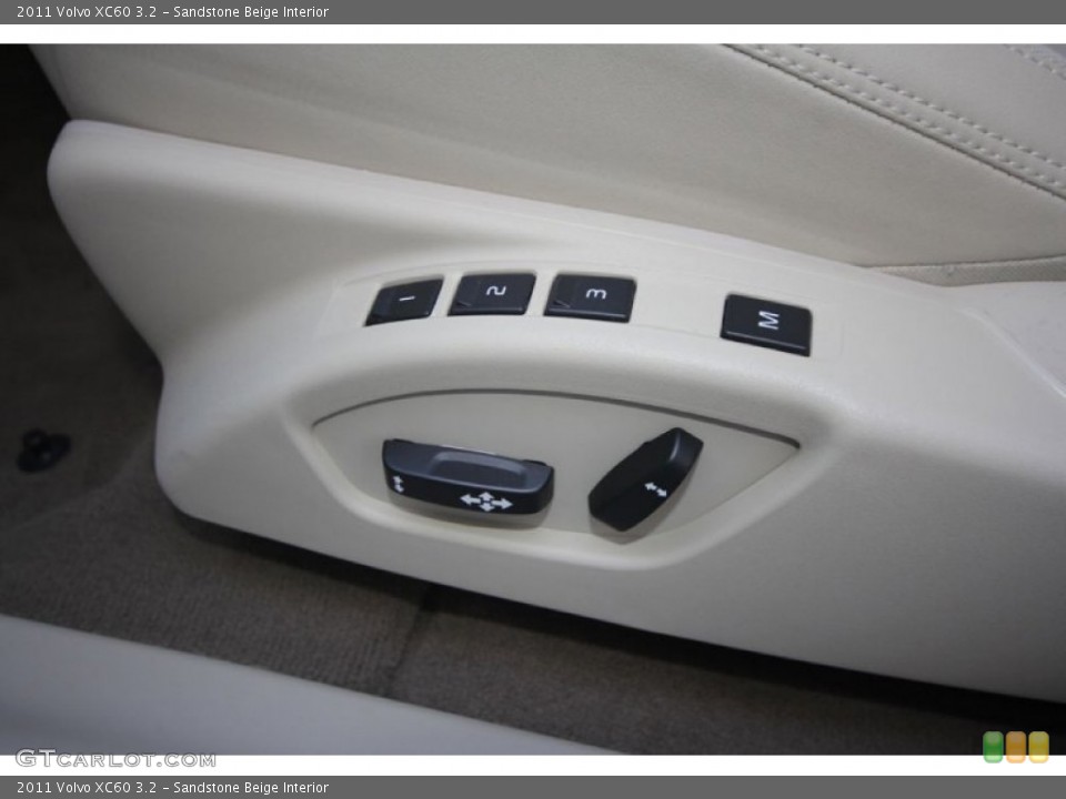 Sandstone Beige Interior Controls for the 2011 Volvo XC60 3.2 #66352259