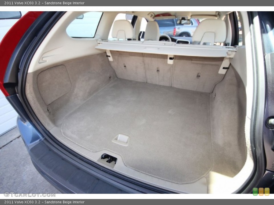 Sandstone Beige Interior Trunk for the 2011 Volvo XC60 3.2 #66352349
