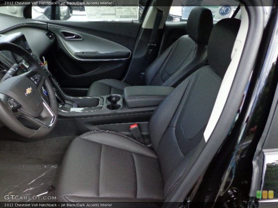 Jet Black/Dark Accents Interior Photo for the 2012 Chevrolet Volt Hatchback #66355195