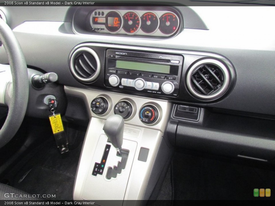 Dark Gray Interior Controls for the 2008 Scion xB  #66357431