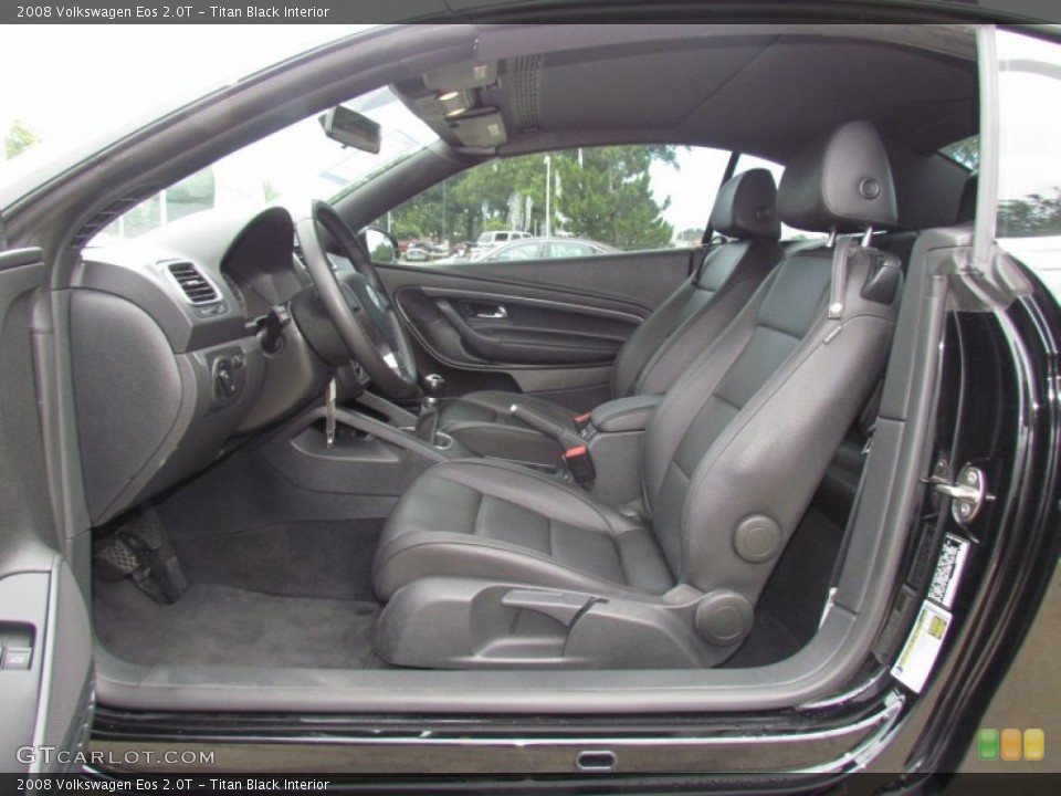 Titan Black Interior Photo for the 2008 Volkswagen Eos 2.0T #66357926