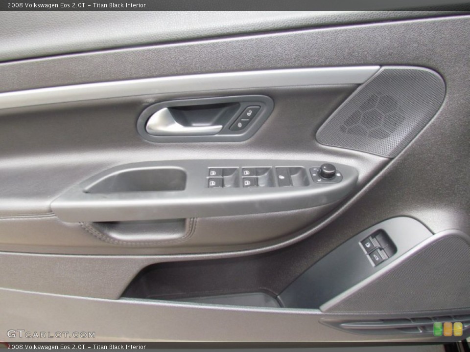 Titan Black Interior Door Panel for the 2008 Volkswagen Eos 2.0T #66357950