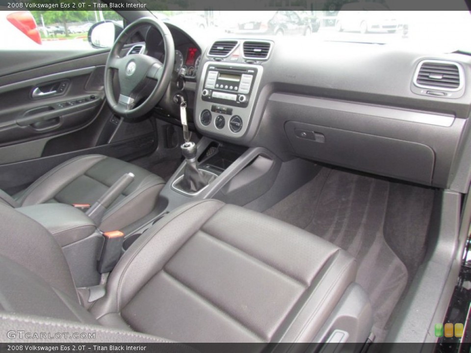 Titan Black Interior Photo for the 2008 Volkswagen Eos 2.0T #66357965