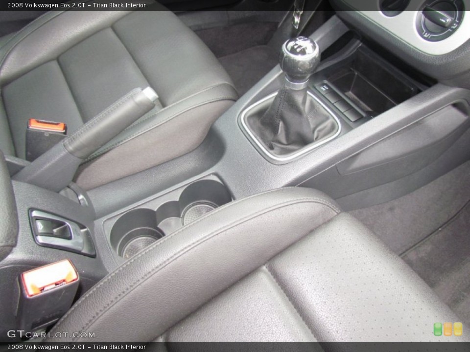Titan Black Interior Transmission for the 2008 Volkswagen Eos 2.0T #66357974