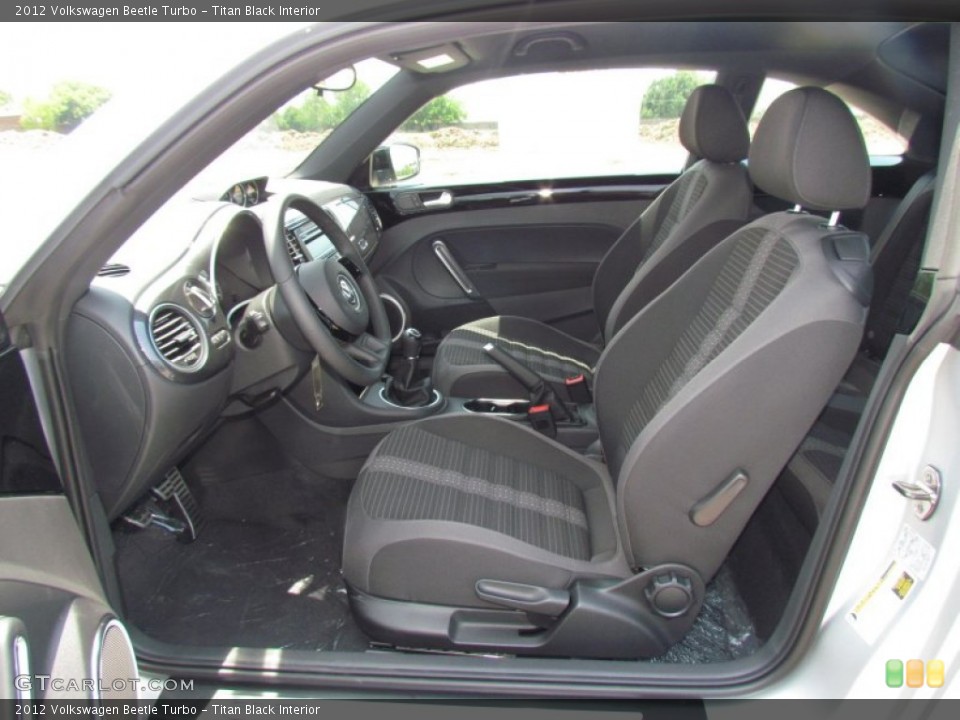 Titan Black Interior Photo for the 2012 Volkswagen Beetle Turbo #66359093