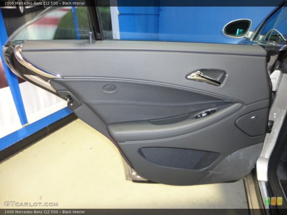 Black Interior Door Panel for the 2006 Mercedes-Benz CLS 500 #66365399