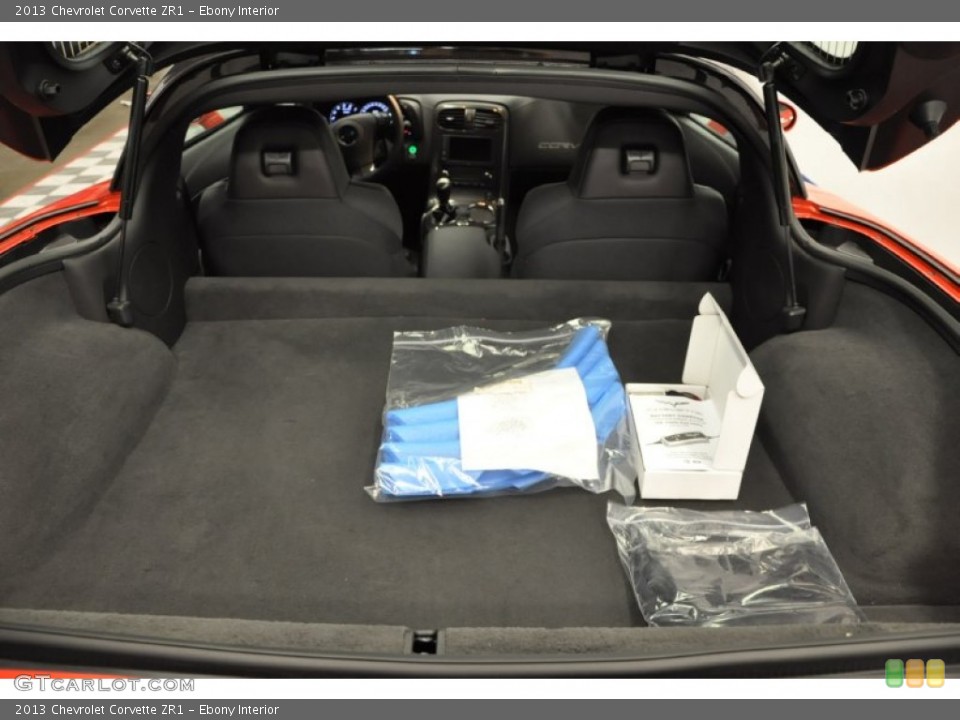 Ebony Interior Trunk for the 2013 Chevrolet Corvette ZR1 #66365957