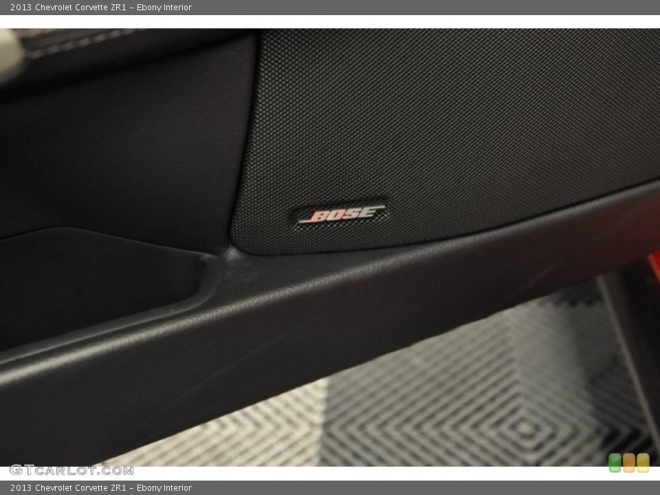Ebony Interior Audio System for the 2013 Chevrolet Corvette ZR1 #66366089