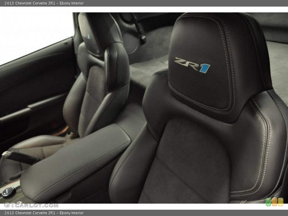 Ebony Interior Photo for the 2013 Chevrolet Corvette ZR1 #66366125