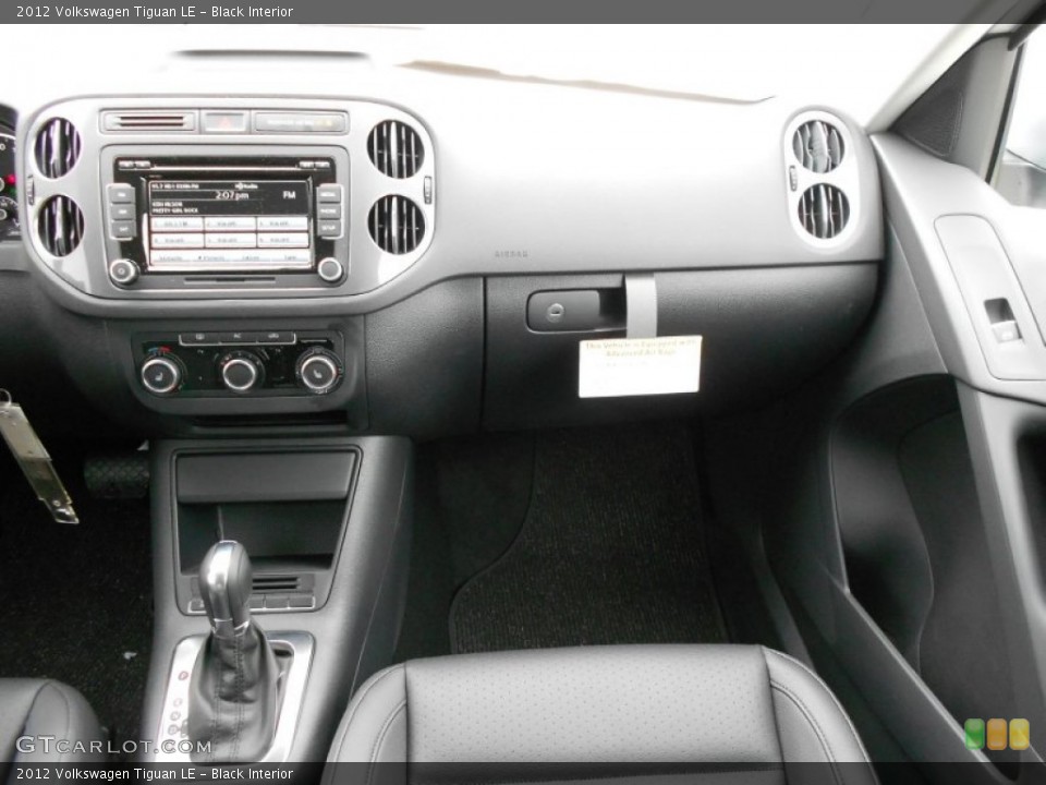 Black Interior Dashboard for the 2012 Volkswagen Tiguan LE #66367650