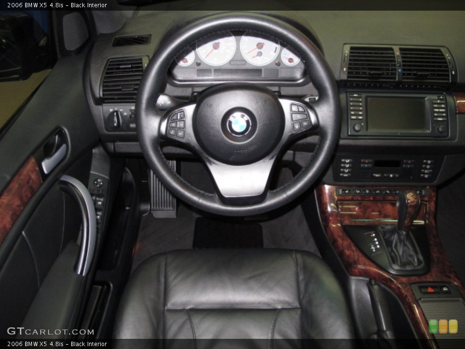 Black Interior Dashboard for the 2006 BMW X5 4.8is #66367763