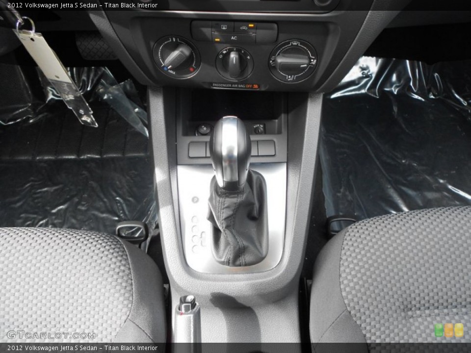 Titan Black Interior Transmission for the 2012 Volkswagen Jetta S Sedan #66368963