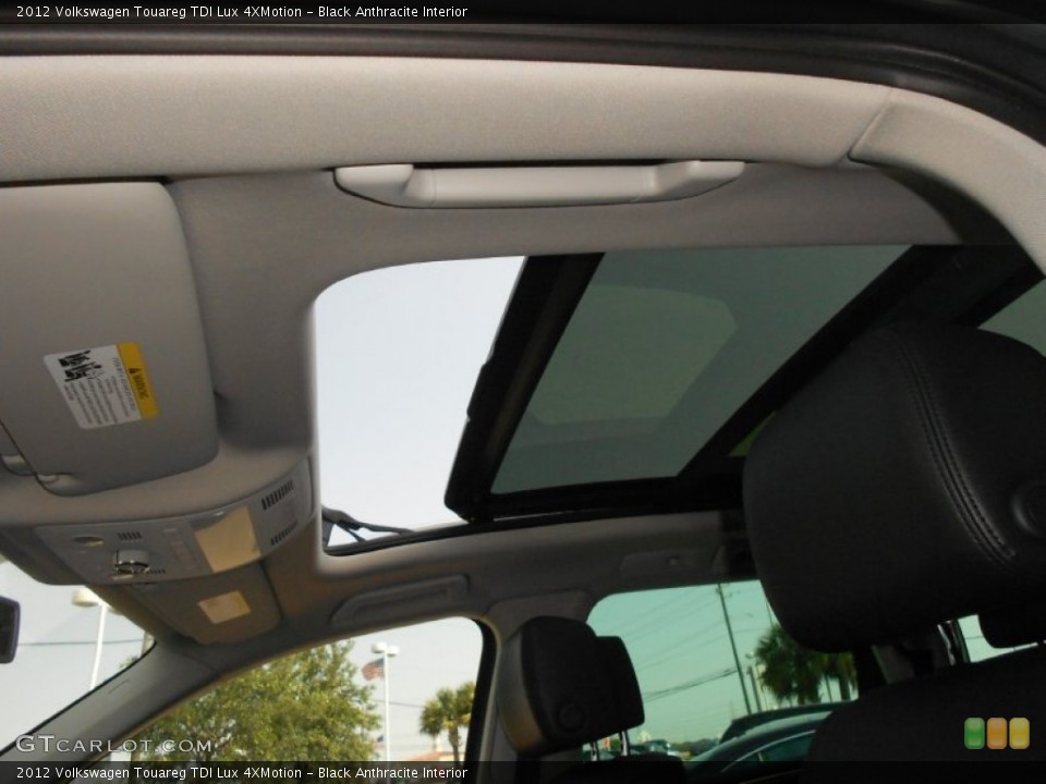 Black Anthracite Interior Sunroof for the 2012 Volkswagen Touareg TDI Lux 4XMotion #66372440