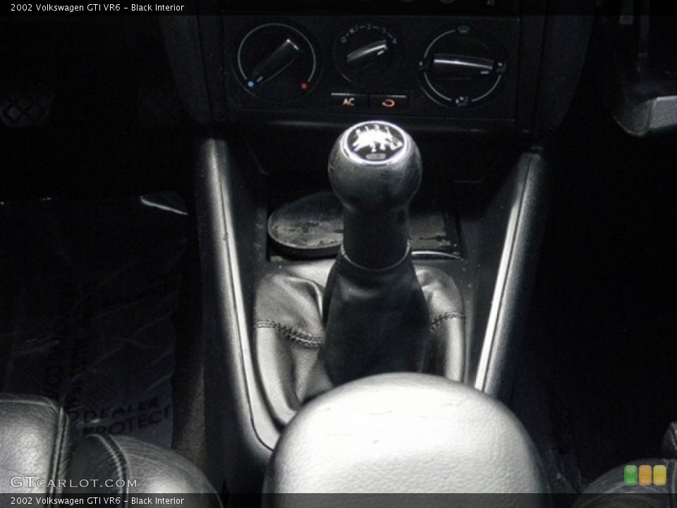 Black Interior Transmission for the 2002 Volkswagen GTI VR6 #66377036