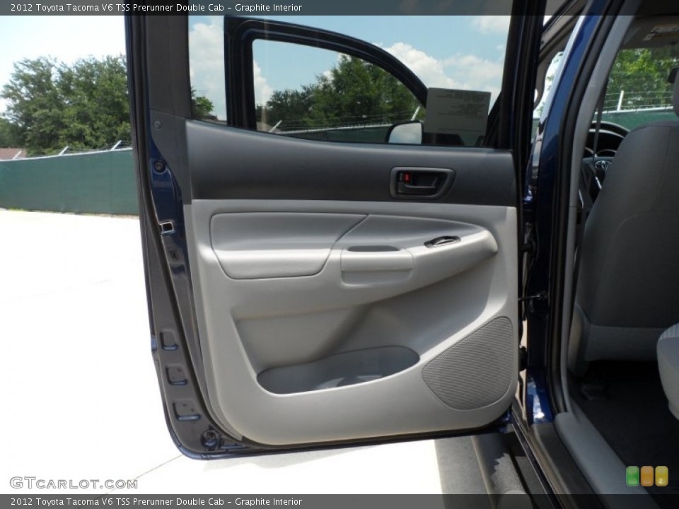 Graphite Interior Door Panel for the 2012 Toyota Tacoma V6 TSS Prerunner Double Cab #66378713