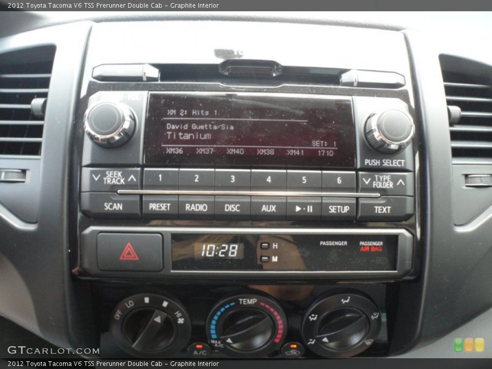 Graphite Interior Audio System for the 2012 Toyota Tacoma V6 TSS Prerunner Double Cab #66378782