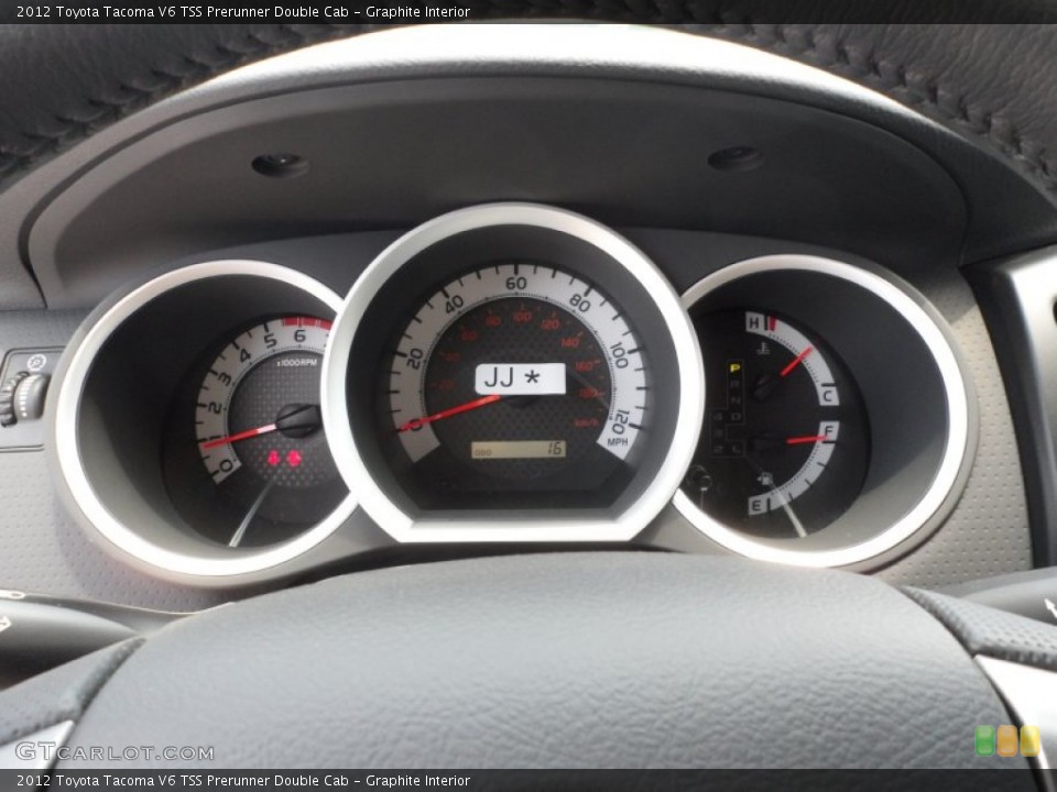Graphite Interior Gauges for the 2012 Toyota Tacoma V6 TSS Prerunner Double Cab #66378815