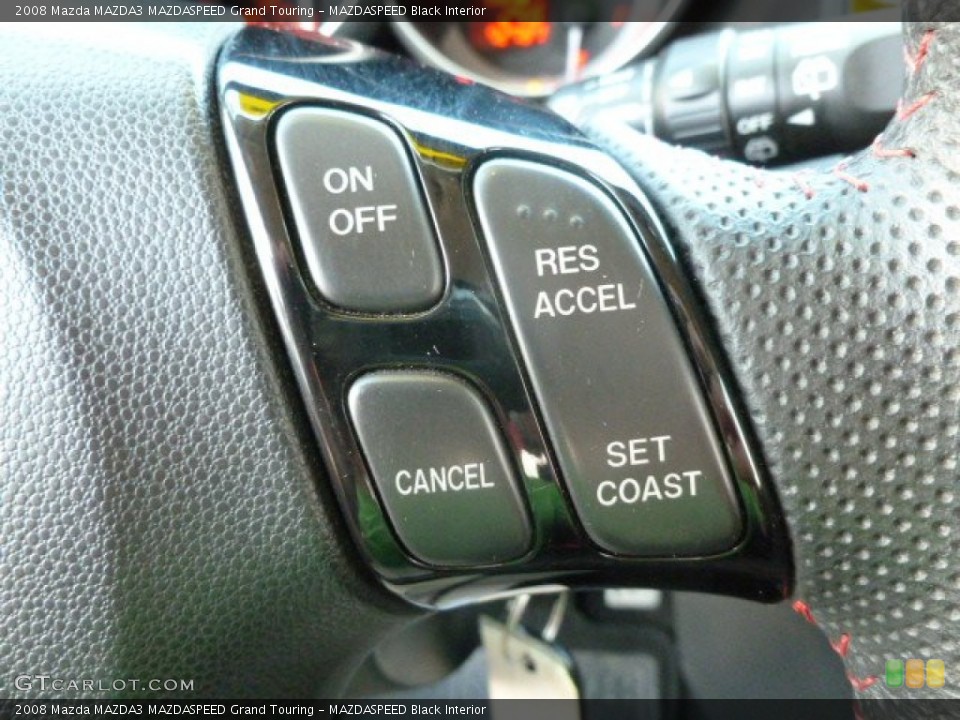 MAZDASPEED Black Interior Controls for the 2008 Mazda MAZDA3 MAZDASPEED Grand Touring #66383039