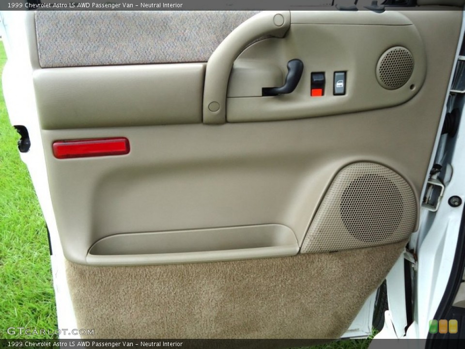 Neutral Interior Door Panel for the 1999 Chevrolet Astro LS AWD Passenger Van #66385769