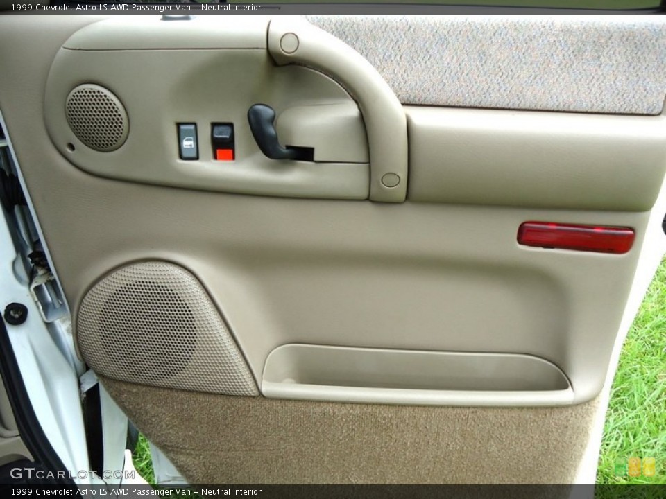 Neutral Interior Door Panel for the 1999 Chevrolet Astro LS AWD Passenger Van #66385931