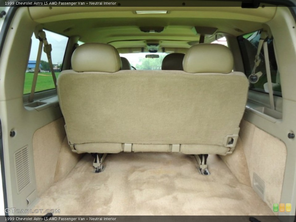 Neutral Interior Trunk for the 1999 Chevrolet Astro LS AWD Passenger Van #66386117