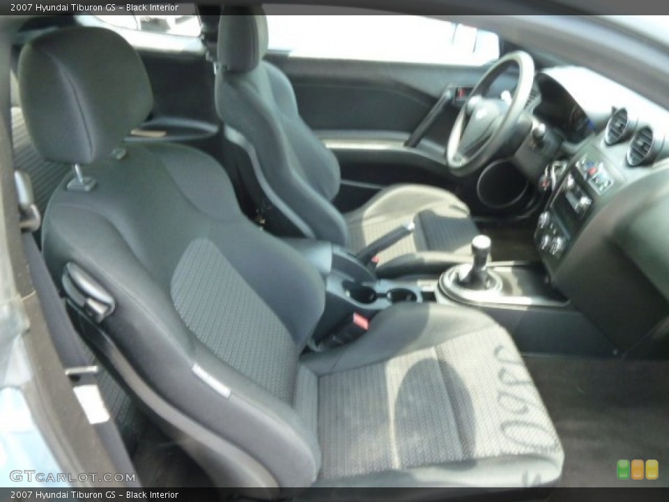 Black Interior Photo for the 2007 Hyundai Tiburon GS #66387065