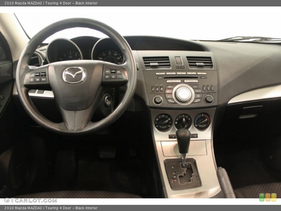 Black Interior Dashboard for the 2010 Mazda MAZDA3 i Touring 4 Door #66387218