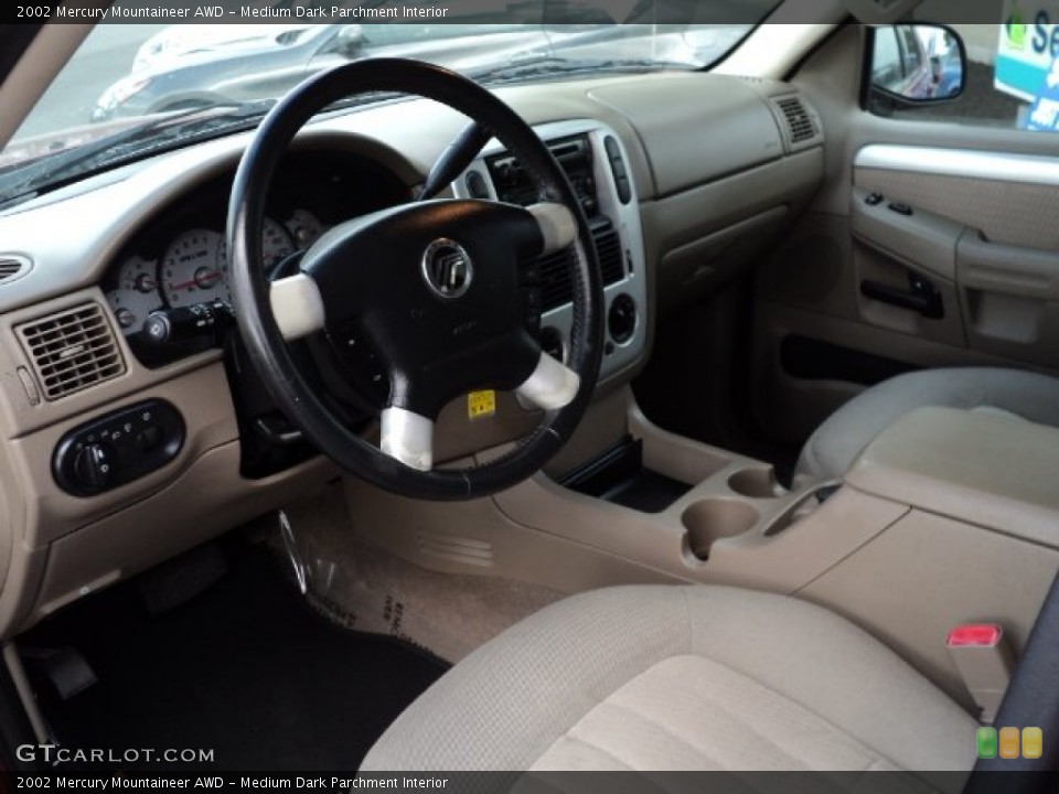 Medium Dark Parchment Interior Prime Interior for the 2002 Mercury Mountaineer AWD #66391517