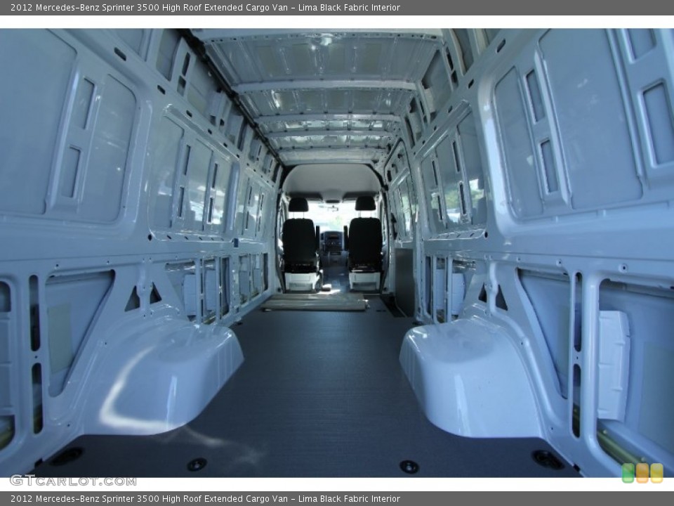 Lima Black Fabric Interior Trunk for the 2012 Mercedes-Benz Sprinter 3500 High Roof Extended Cargo Van #66394067