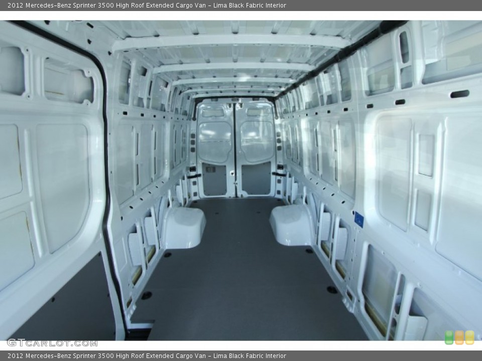 Lima Black Fabric Interior Trunk for the 2012 Mercedes-Benz Sprinter 3500 High Roof Extended Cargo Van #66394073