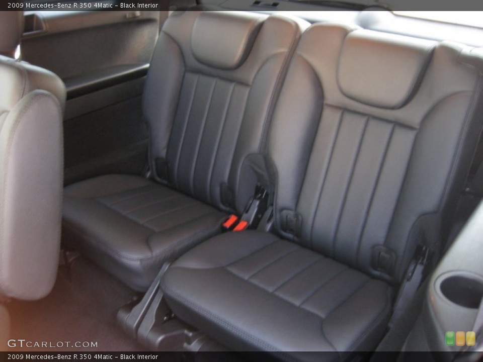 Black Interior Photo for the 2009 Mercedes-Benz R 350 4Matic #66397436
