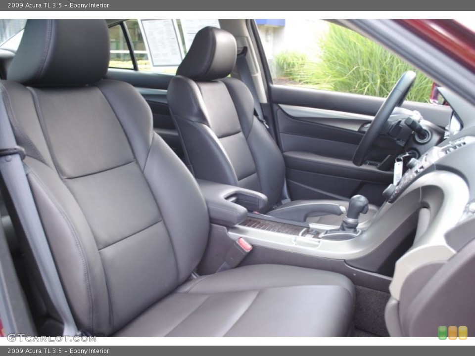 Ebony Interior Photo for the 2009 Acura TL 3.5 #66399890