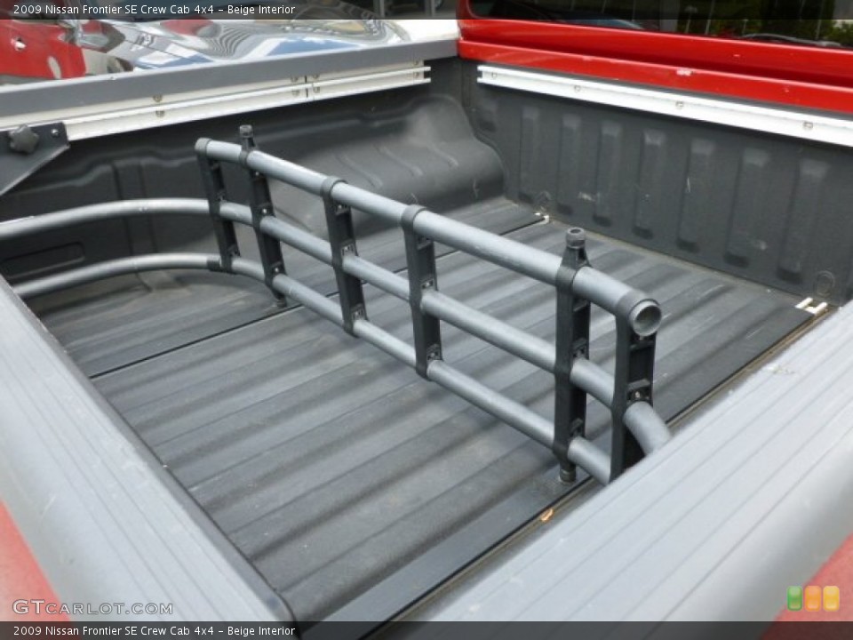 Beige Interior Trunk for the 2009 Nissan Frontier SE Crew Cab 4x4 #66401610