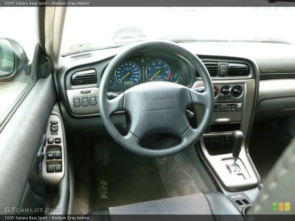 Medium Gray Interior Dashboard for the 2005 Subaru Baja Sport #66401851