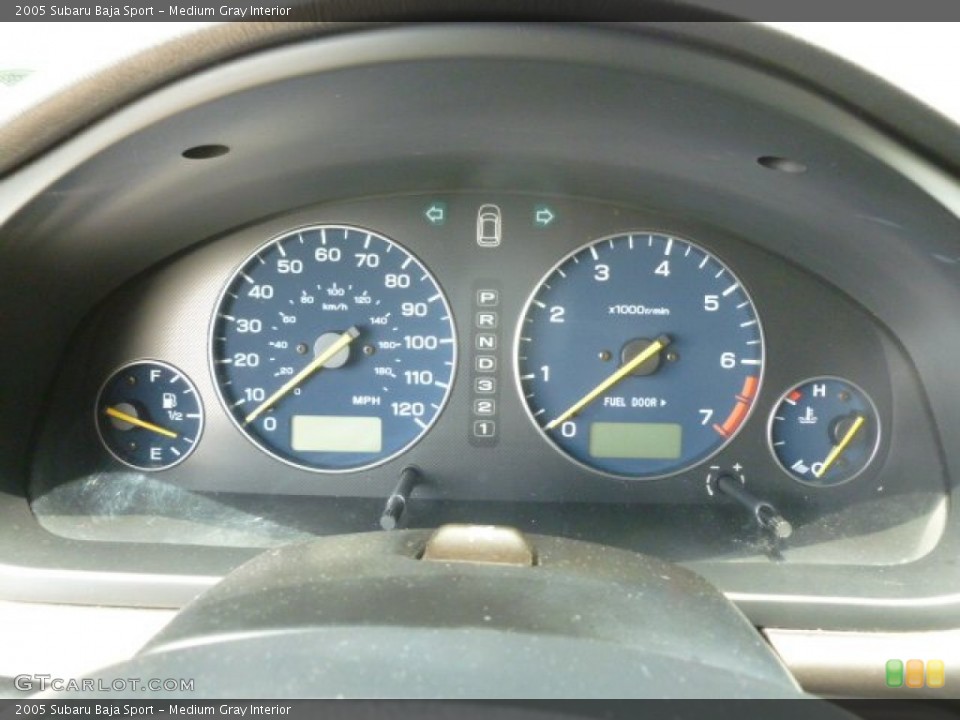 Medium Gray Interior Gauges for the 2005 Subaru Baja Sport #66401867