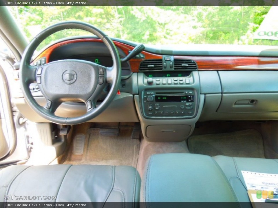 Dark Gray Interior Dashboard for the 2005 Cadillac DeVille Sedan #66403343