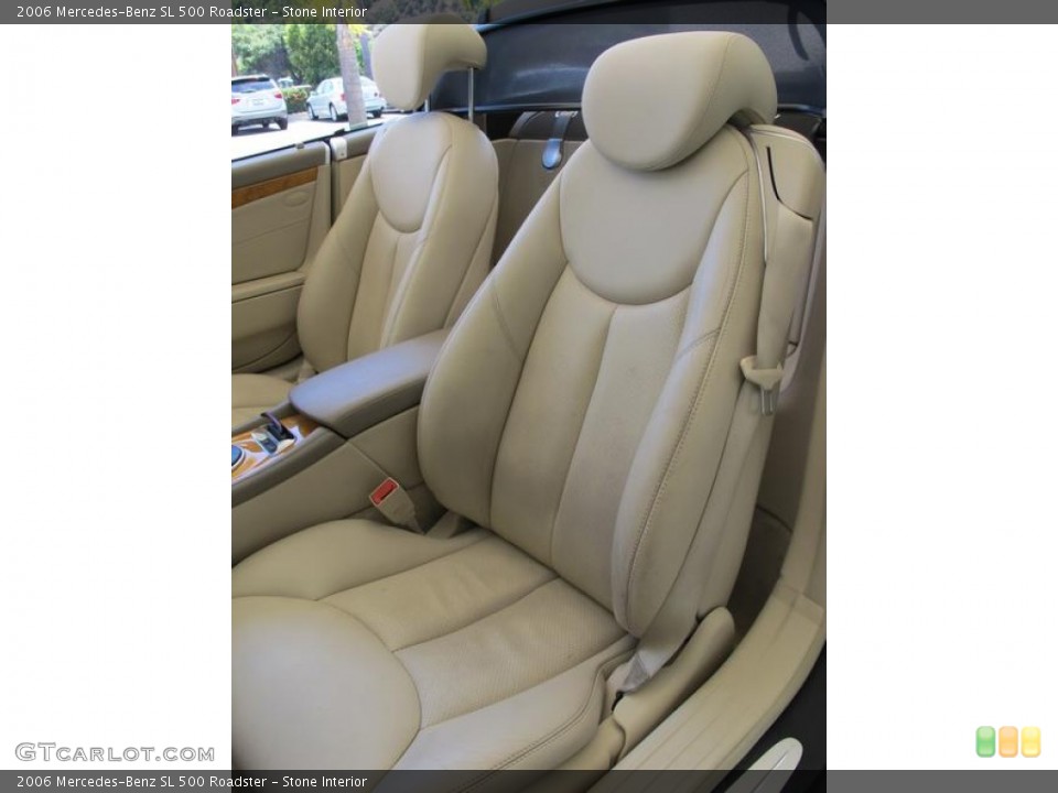 Stone Interior Front Seat for the 2006 Mercedes-Benz SL 500 Roadster #66404639